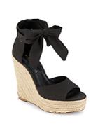 Michael Kors Embry Ankle Wrap Wedge Sandals