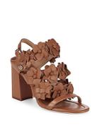 Tory Burch Blossom Leather Sandals