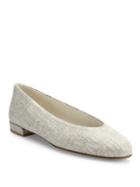 Stuart Weitzman Chicflat Linen Ballet Flats