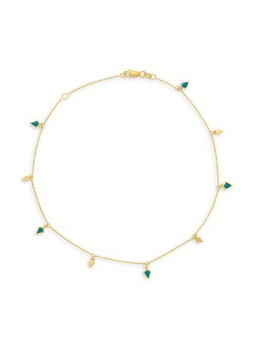 Midas Chain 14k Yellow Gold Adjustable Anklet