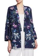 Kobi Halperin Austen Floral-print Kimono Jacket