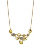 Ippolita 18k Yellow Gold & Diamond Bib Necklace