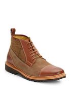 Robert Graham Bedford Cap-toe Leather Boots