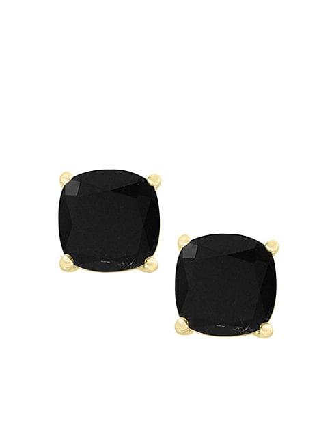 Effy July 14k Yellow Gold & Onyx Stud Earrings