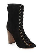 Steve Madden Lace-up Leather Booties