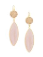 Panacea Goldtone & Crystal Drop Earrings