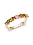 Effy 14k Rose Gold Multi-color Gemstone Ring