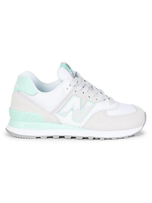 New Balance Mix Media Suede Chunky Low-top Sneakers