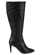 Karl Lagerfeld Paris Knee-high Leather Tall Boots