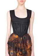 Givenchy Wool Corset Top