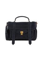 Proenza Schouler Medium Ps1 Suede Satchel