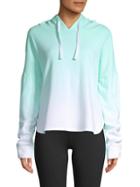 Betsey Johnson Performance Ombre Cotton Hoodie