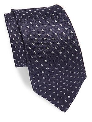 Theory Embroidered Silk Tie