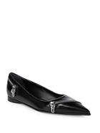 Michael Kors Collection Holland Leather Ballet Flats