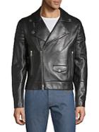 Valentino Leather Moto Jacket