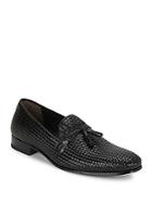 Mezlan Woven Leather Loafers