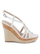 Charles By Charles David Strappy Cork & Espadrille Wedge Sandals