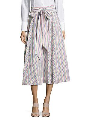 Lisa Marie Fernandez Long Stripe Skirt