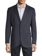 Hickey Freeman Solid Suit Jacket