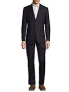 Saks Fifth Avenue Made In Italy Check Wool Suit