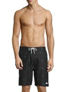 Trunks Surf + Swim Lightning-embroidery Swim Shorts