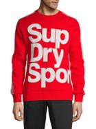 Superdry Printed Cotton Blend Sweatshirt