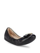 Cole Haan Bow Leather Ballet Flats