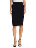 Vince Fitted Jersey Skirt