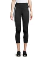 Marc New York Performance Striped Cropped Leggings