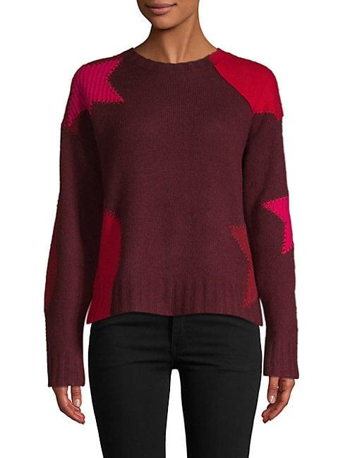 360 Sweater Cropped Star Cashmere Sweater