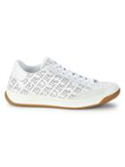Burberry Timsbury Perforated Leather Sneakers