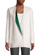 Akris Illumina Linen-blend Jacket