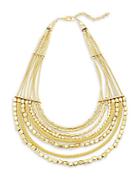 Saks Fifth Avenue Beaded Statement Necklace