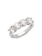 Diana M Jewels 14k White Gold & Diamond Wedding Ring