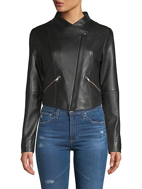 Veda Leather Jam Jacket