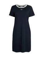 Calvin Klein Logo Knit T-shirt Dress