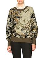 Burberry Intarsia Silk-blend Sweater
