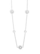 Anzie Milly Aztec White Topaz & Sterling Silver Necklace