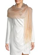 Saachi Fringe Silk Scarf