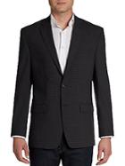 Calvin Klein Slim-fit Small Checked Wool Sportcoat