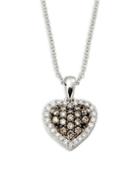 Le Vian Chocolatier Heart 14k Vanilla Gold Pendant Necklace