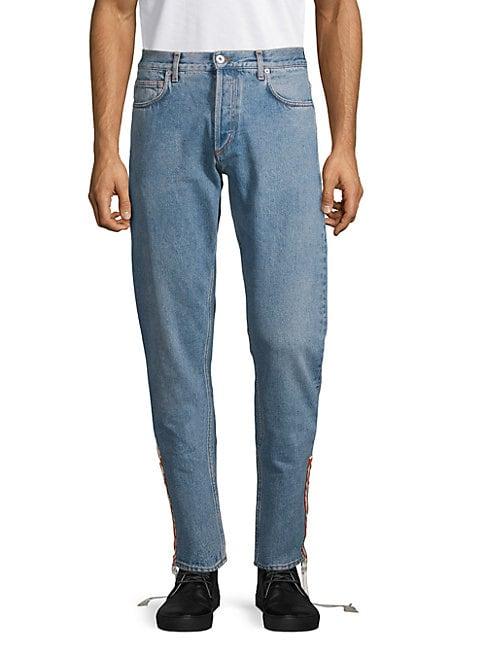 Heron Preston Textured Strap Skinny Jeans