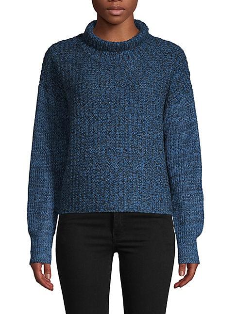 John + Jenn Long-sleeve Textured Sweater
