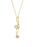 Le Vian Chocolatier&reg; 14k Honey Gold&trade; & Vanilla Diamond&reg; Pendant Necklace