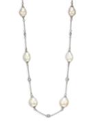 Judith Ripka Sterling Silver & 15-17mm Freshwater Pearl Necklace
