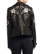 A.l.c. Benson Embroidered Leather Jacket