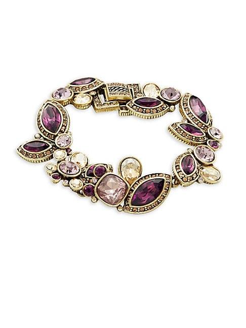 Heidi Daus Garland Crystal & Multi-rhinestone Bracelet