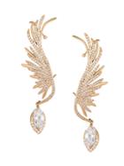 Eye Candy La Luxe Goldtone & Crystal Earrings