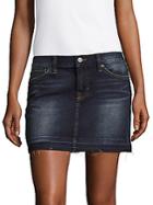 Jean Shop Five-pocket Denim Skirt