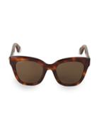 Gucci 50mm Butterfly Sunglasses